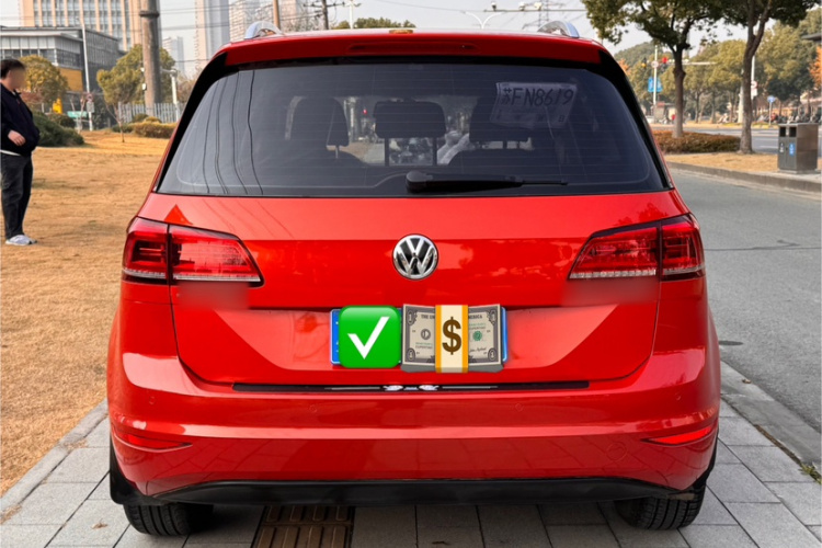 大众 高尔夫·嘉旅 2016款 1.6L 自动舒适型局部细节23