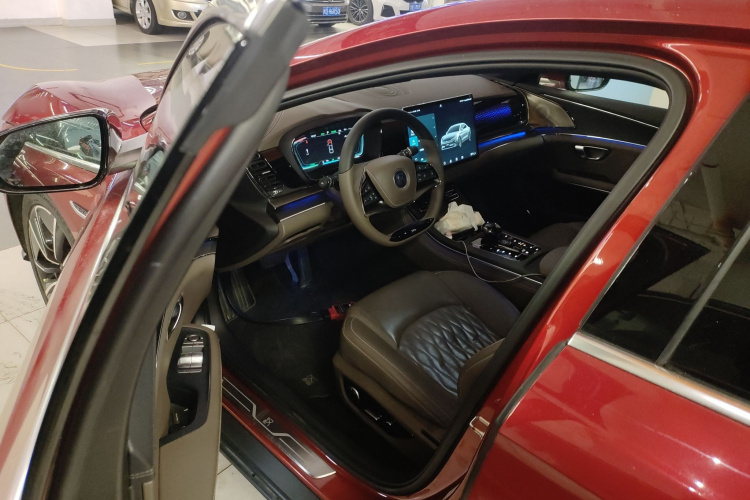 比亚迪 汉 2020款 EV 四驱高性能版旗舰型中控内饰20