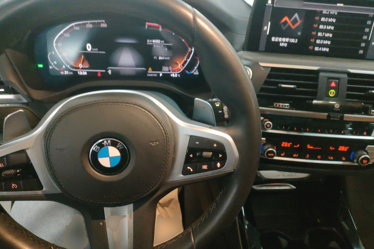 宝马X3 2020款  xDrive28i M运动套装中控内饰12
