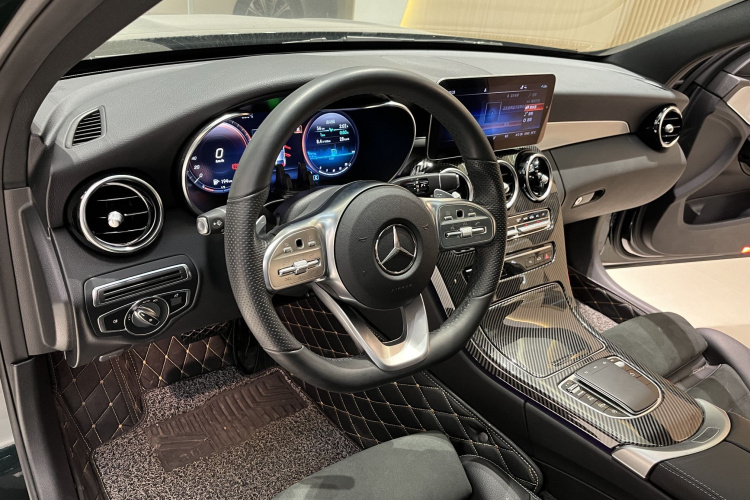 奔驰C级 2021款 C 260 星耀臻藏版中控内饰7009