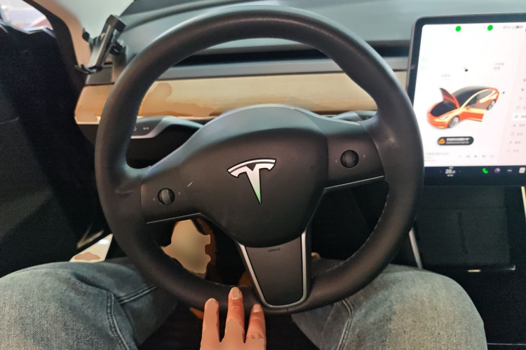 特斯拉 Model 3 2020款 改款 长续航后轮驱动版中控内饰13