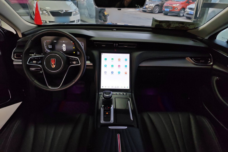 红旗H5 2024款 1.5T DCT智联旗韵版中控内饰7004