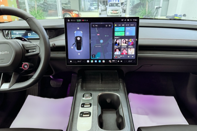 小米汽车 小米SU7 2024款 后驱标准创始版中控内饰7007