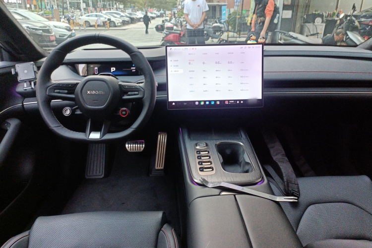 小米汽车 小米SU7 2024款 四驱超长续航高阶智驾Max版中控内饰7002