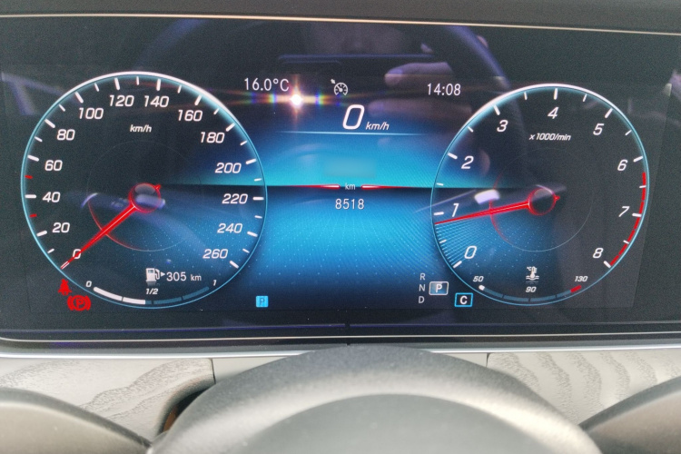 奔驰E级(进口) 2022款 E 260 时尚型运动版局部细节14