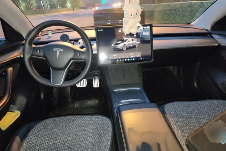 特斯拉 Model 3 2022款 后轮驱动版中控内饰7002
