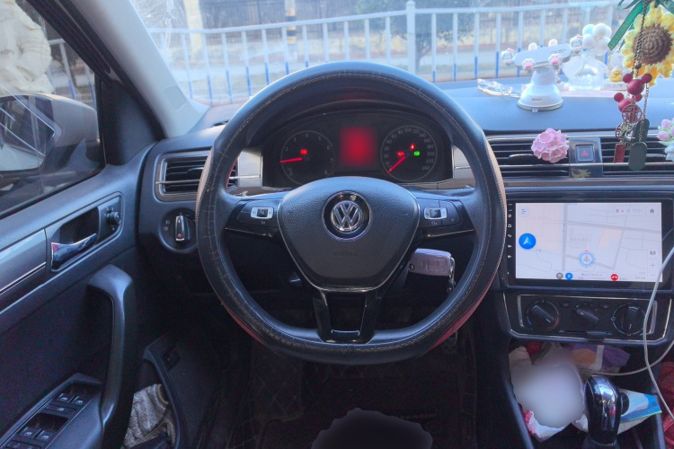 大众 桑塔纳 2016款 1.6L 自动舒适版中控内饰13