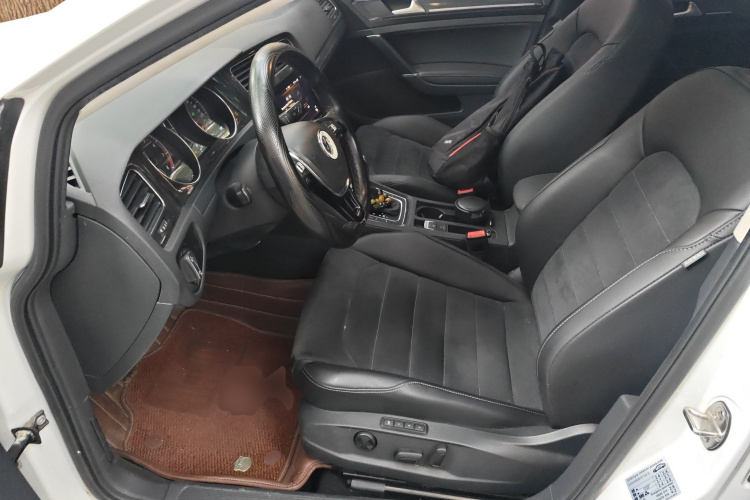 大众 高尔夫 2019款 280TSI DSG豪华型 国V中控内饰19