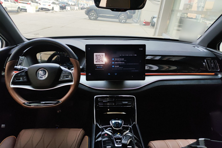 比亚迪 唐新能源 2021款 DM-i 112KM 尊荣型中控内饰12