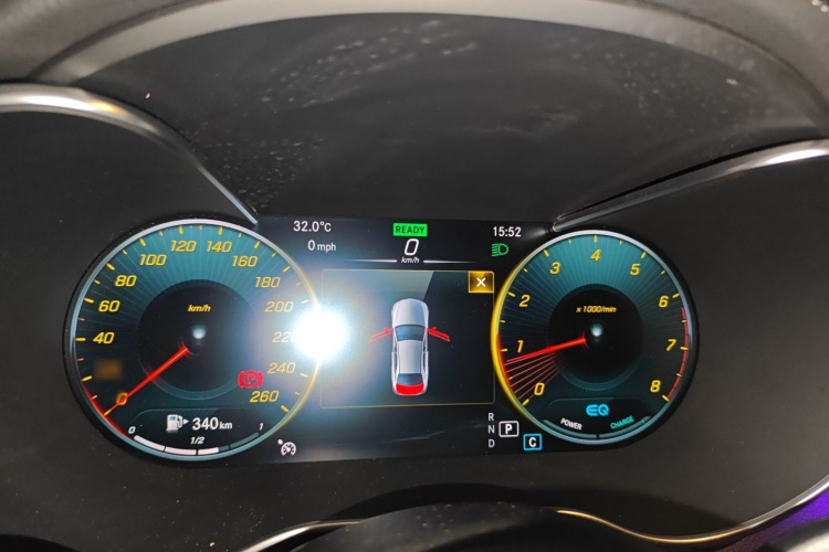 奔驰C级 2020款 改款 C 260 L 运动版局部细节14