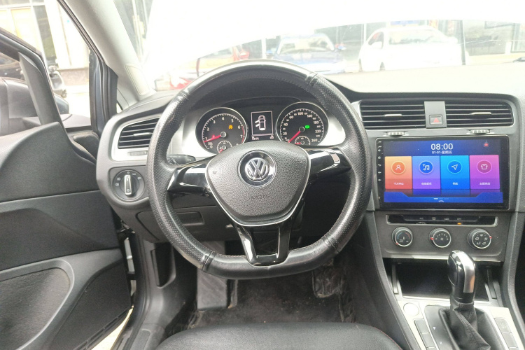 大众 高尔夫 2014款 1.4TSI 自动舒适型中控内饰13