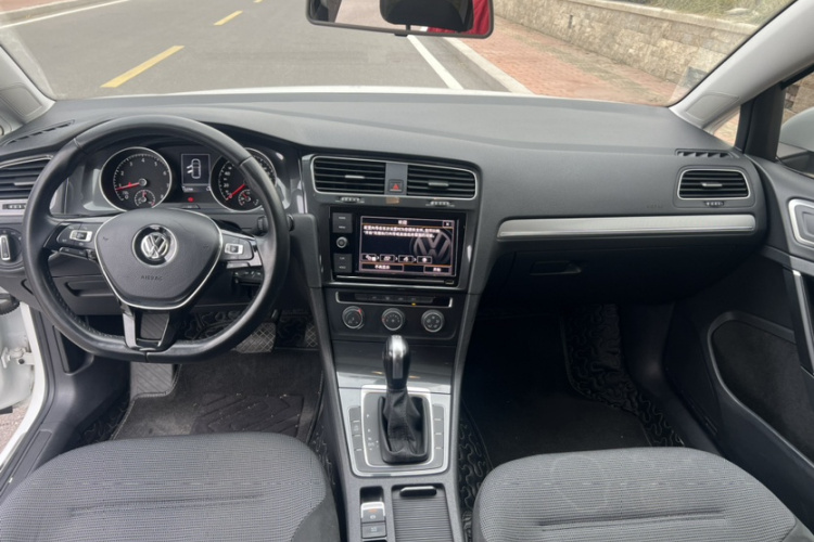 大众 高尔夫 2019款 280TSI DSG舒适型 国VI中控内饰7003