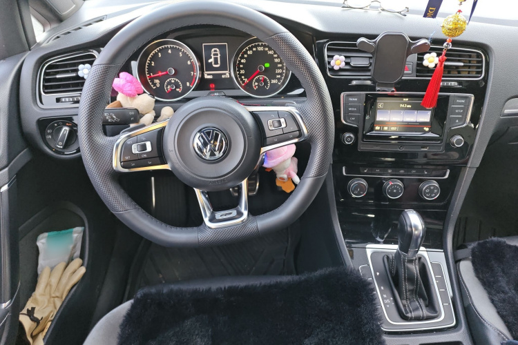 大众 高尔夫 2016款 1.4TSI 自动R-Line中控内饰13