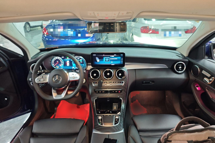 奔驰C级 2021款 C 260 L 运动版中控内饰12