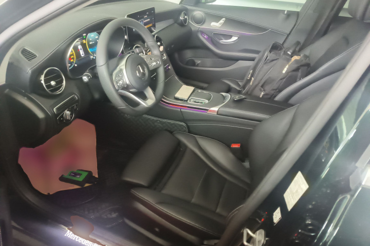 奔驰C级 2021款 C 200 L 时尚型运动版中控内饰19