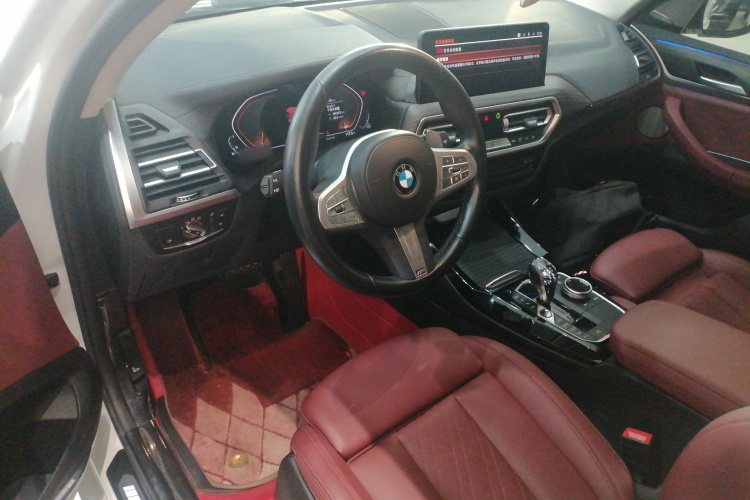 宝马X3 2022款 改款二 xDrive30i 领先型 M曜夜套装中控内饰12