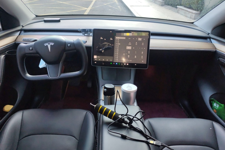 特斯拉 Model Y 2021款 长续航全轮驱动版中控内饰12