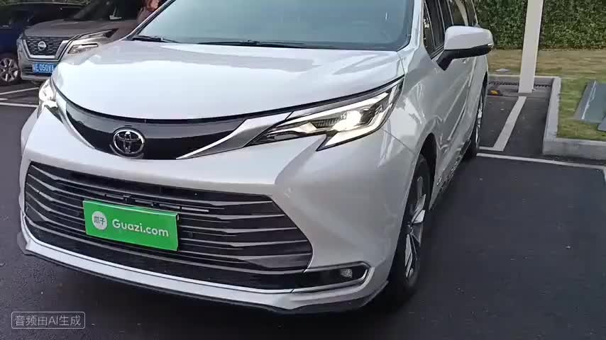 丰田 赛那SIENNA 2024款 2.5L混动 四驱尊贵版检测视频1