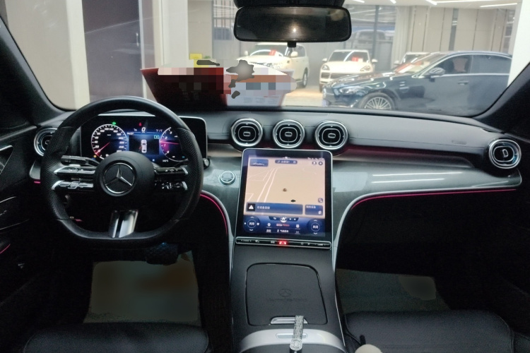 奔驰C级 2022款 改款 C 260 L 运动版中控内饰7002