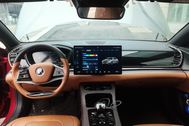 比亚迪 汉 2022款 DM-i 121KM 尊享型中控内饰7002