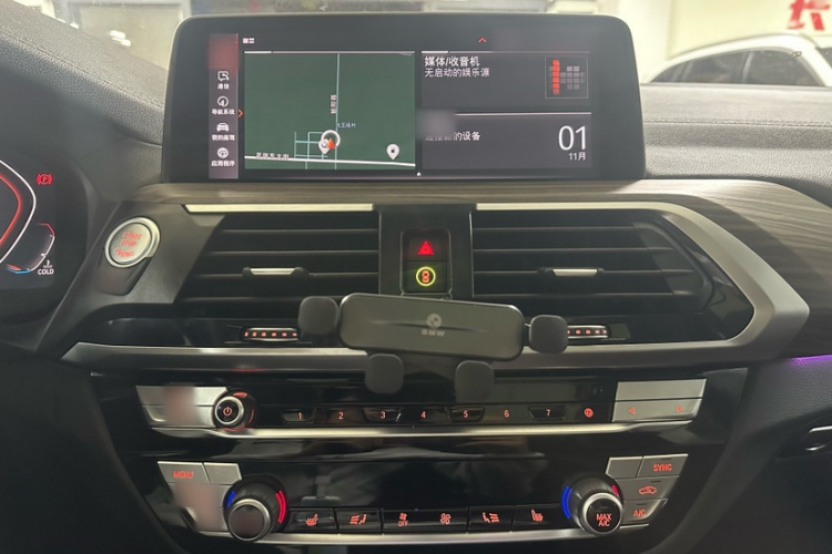 宝马X3 2020款  xDrive28i M运动套装中控内饰7005