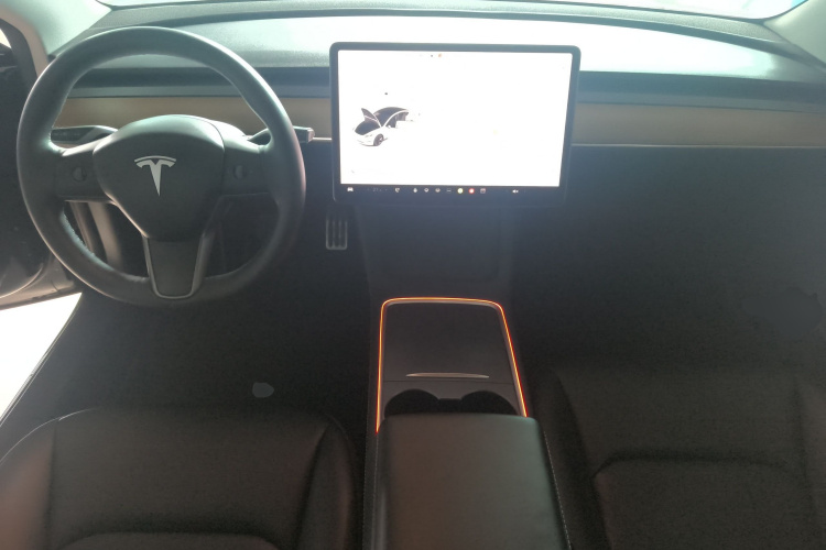 特斯拉 Model 3 2021款 改款 标准续航后驱升级版 3D1中控内饰12