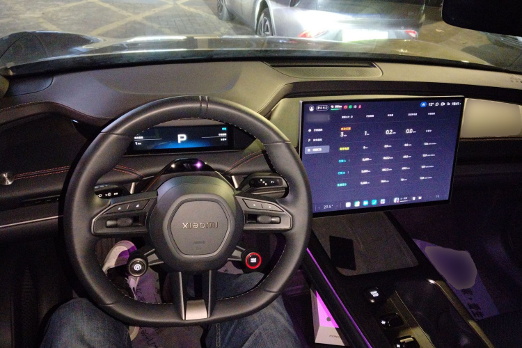 小米汽车 小米SU7 2024款 后驱长续航智驾版中控内饰7002