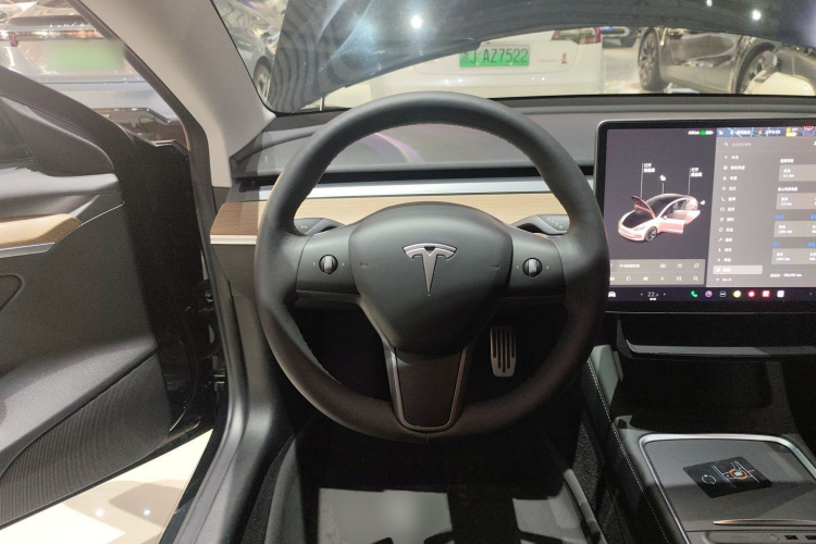 特斯拉 Model 3 2021款 改款 标准续航后驱升级版 3D1中控内饰13