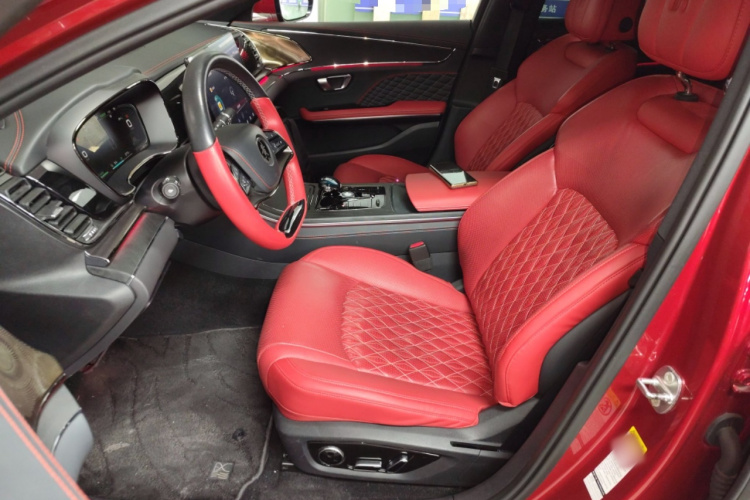 比亚迪 汉 2020款 EV 四驱高性能版旗舰型中控内饰19