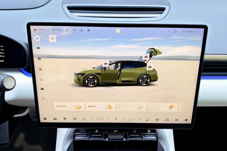 极氪007GT 2025款 后驱智驾版 75kWh中控内饰7008