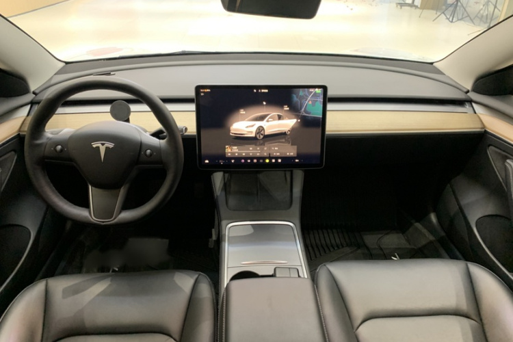 特斯拉 Model 3 2022款 后轮驱动版中控内饰7003