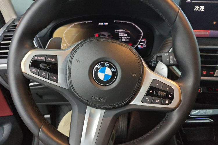 宝马X3 2022款 改款 xDrive30i 领先型 M曜夜套装局部细节13