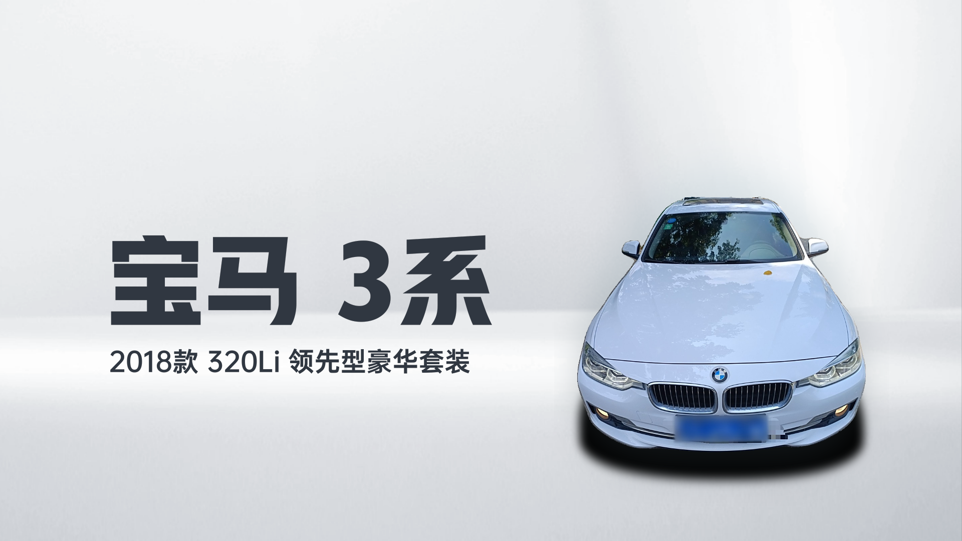 宝马3系 2018款 320Li 领先型豪华套装解读1
