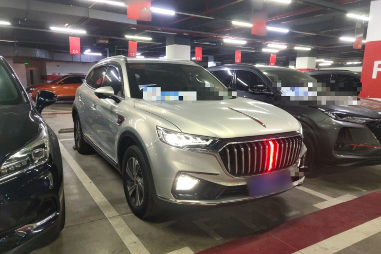 红旗HS5 2019款 2.0T 智联旗享版车身外观3