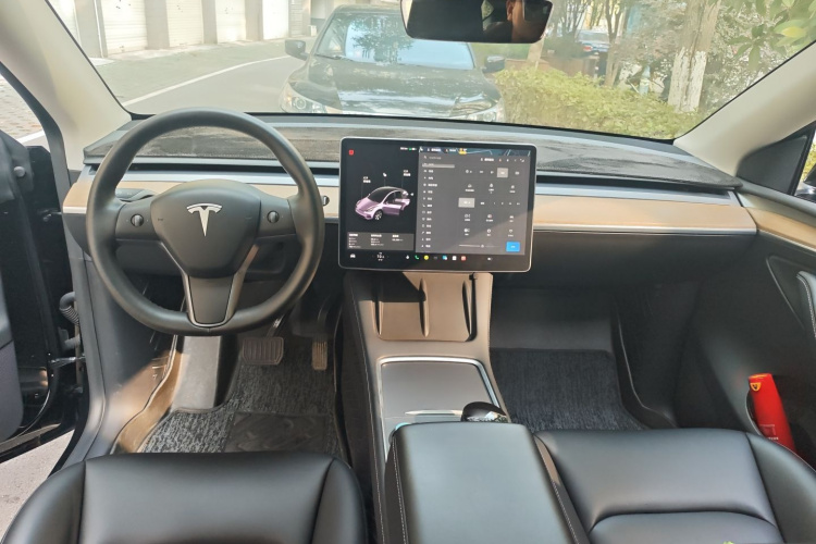 特斯拉 Model Y 2021款 标准续航后驱版中控内饰7002