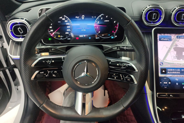 奔驰C级 2023款 改款 C 260 L 运动版中控内饰13