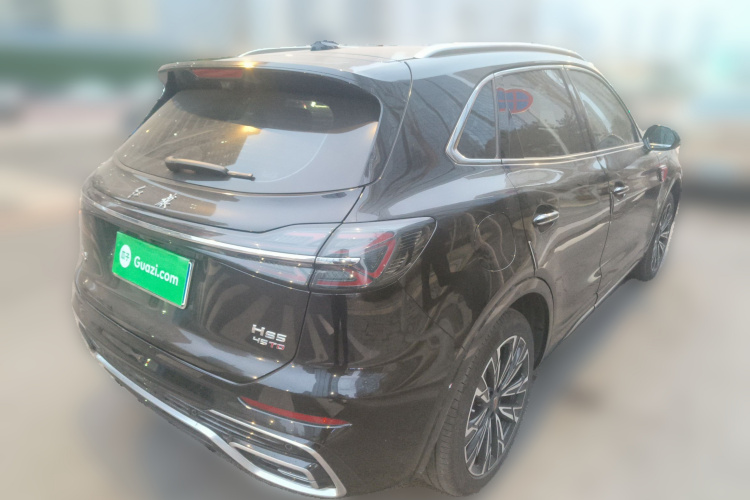 红旗HS5 2023款 2.0T 四驱旗享Pro版车身外观7