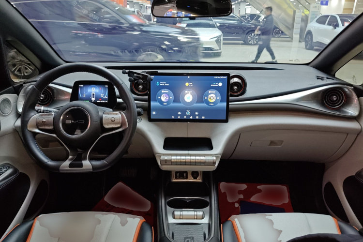 比亚迪 海豚 2021款 405km 时尚版中控内饰12