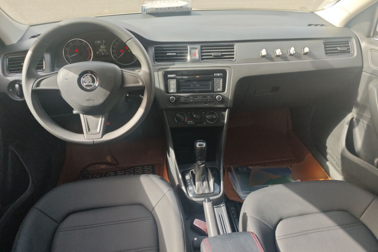 斯柯达 昕动 2016款 改款 1.6L 自动前行版中控内饰7002