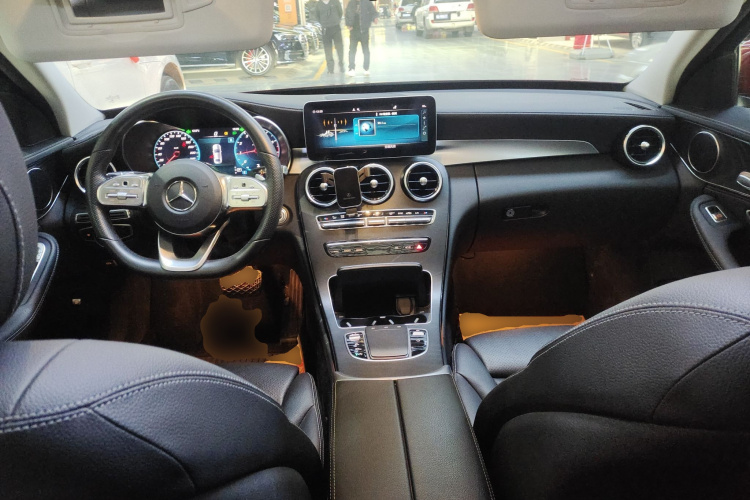 奔驰C级 2020款 C 200 L 时尚型运动版中控内饰12