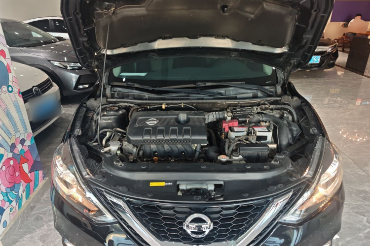 日产 轩逸 2016款 1.6XL  CVT尊享版机舱底盘24