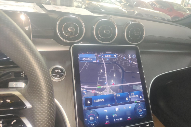 奔驰C级 2023款 C 200 L 运动版局部细节16