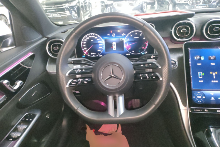 奔驰C级 2023款 改款 C 200 L 运动版中控内饰13