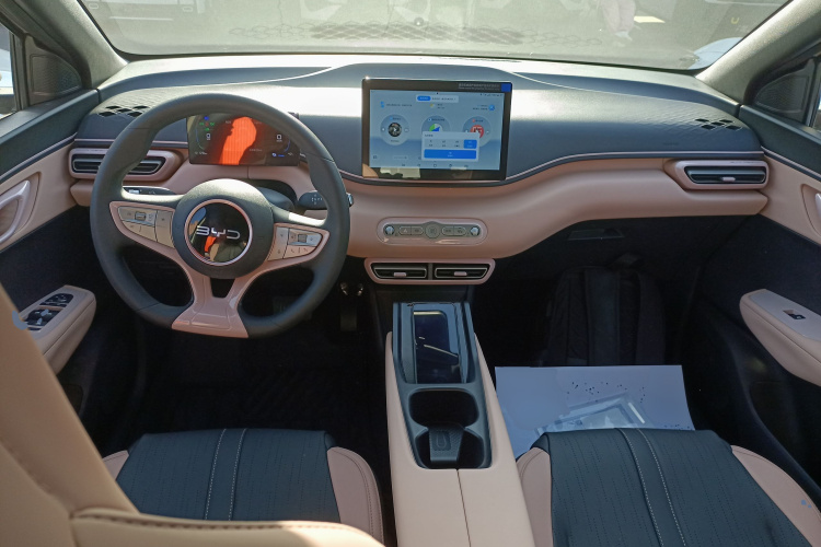 比亚迪 海鸥 2025款 305km 活力版中控内饰7002