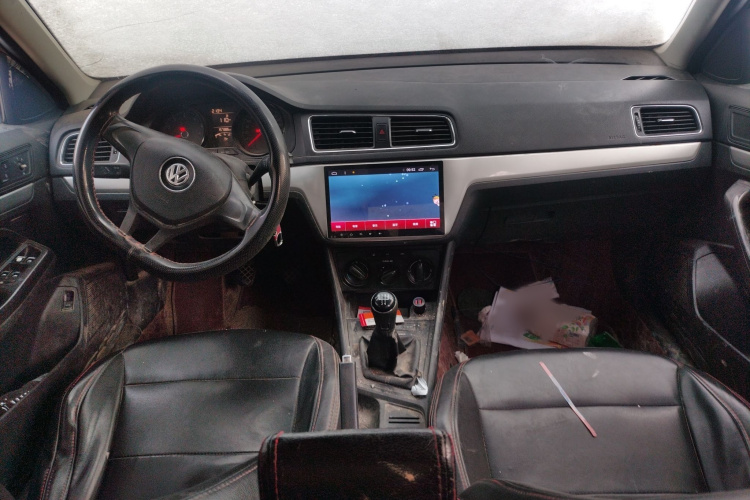 大众 朗逸 2015款 1.6L 手动风尚版中控内饰7002