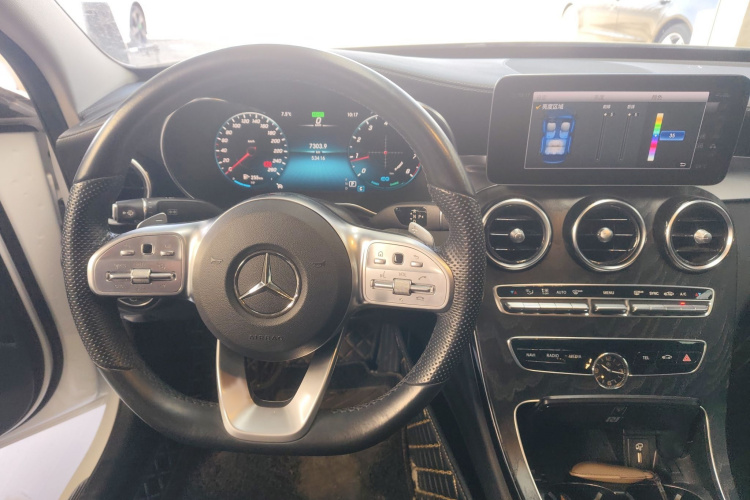 奔驰C级 2021款 C 260 L 运动星耀臻藏版中控内饰7003