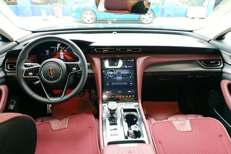 红旗H5 2024款 2.0T 自动智联旗畅版中控内饰12