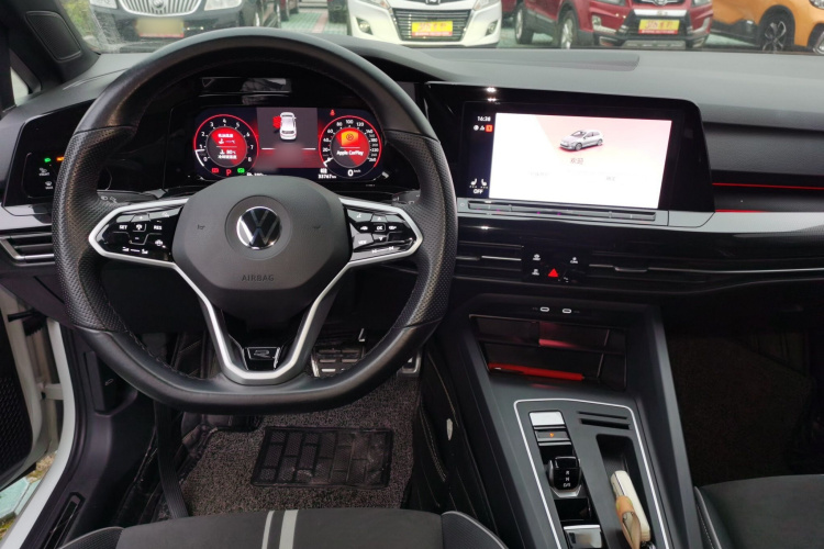 大众 高尔夫 2021款 280TSI DSG R-Line中控内饰7002