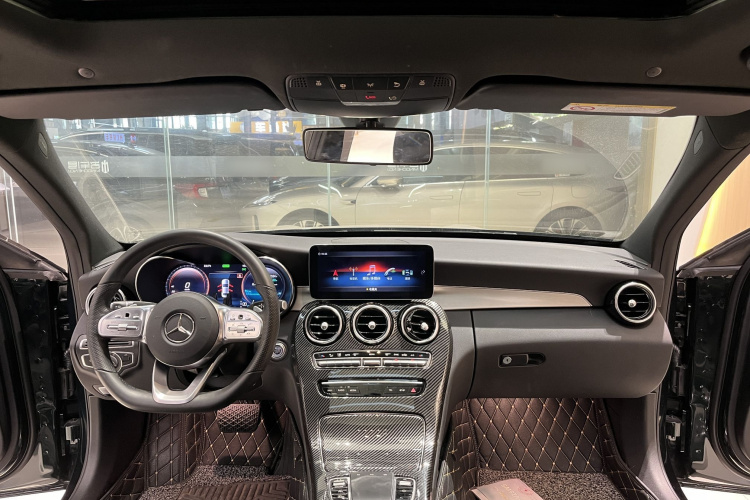 奔驰C级 2021款 C 260 星耀臻藏版中控内饰7003