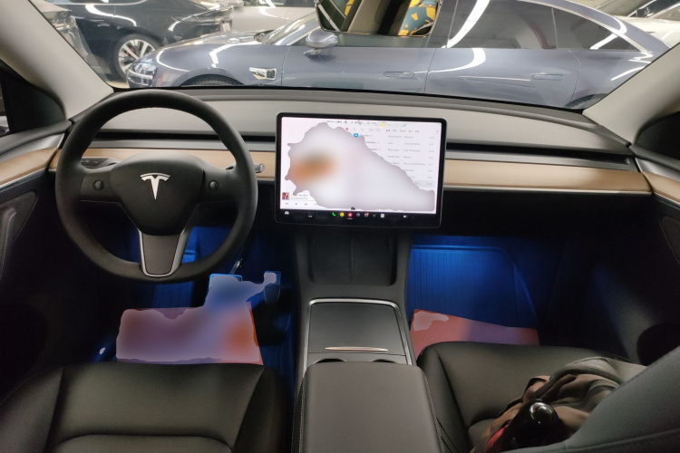 特斯拉 Model Y 2021款 长续航全轮驱动版中控内饰12